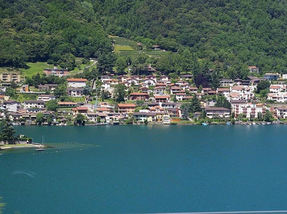 Al Ronchetto Daire Riva San Vitale Dış mekan fotoğraf